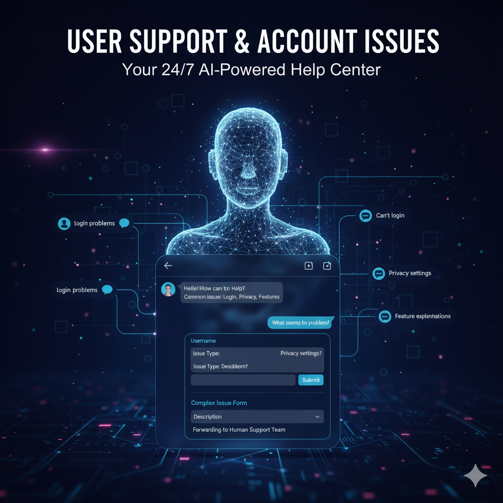 Your 24/7 AI-Powered Help Center